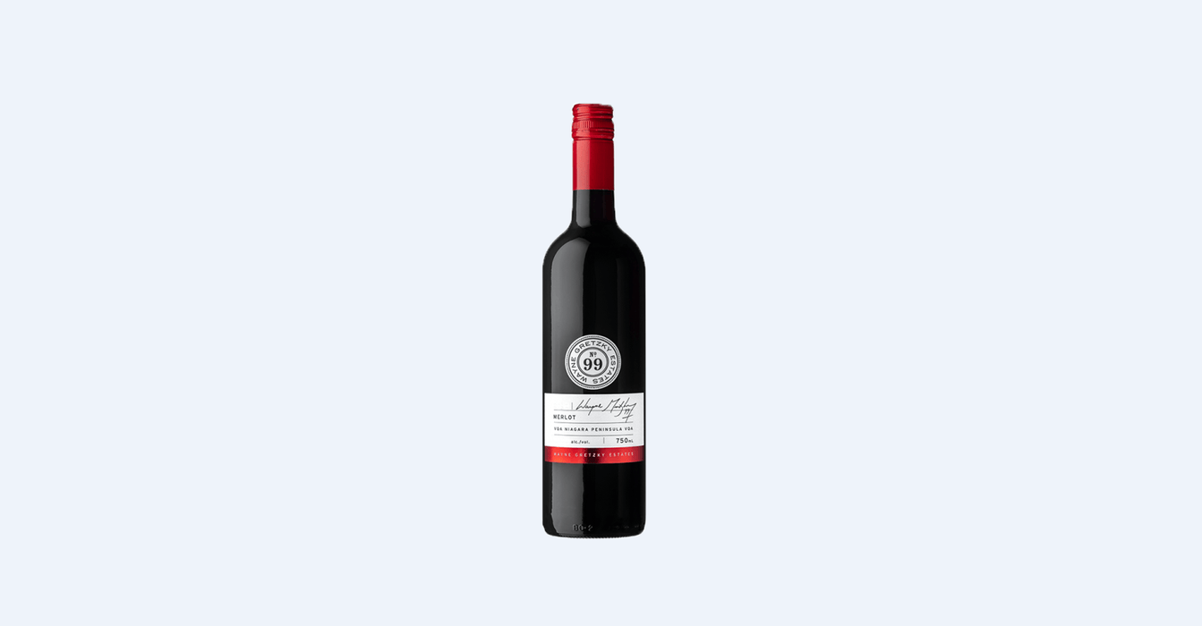 Wayne Gretzky Estates Merlot 750 ml bottle - BAR 24 - Peller Family