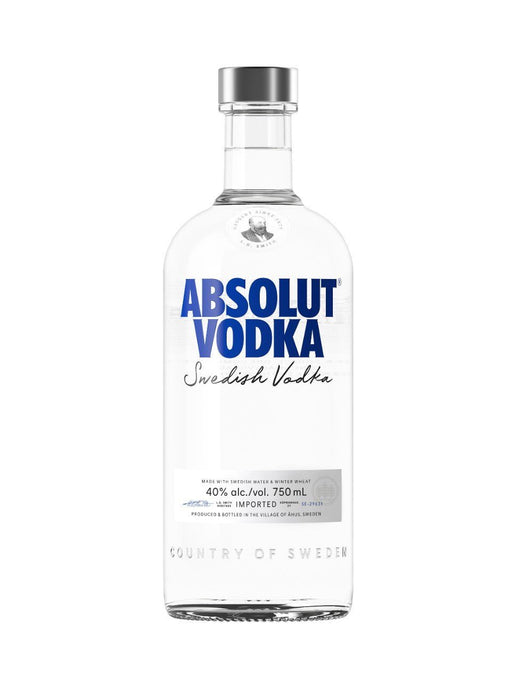 Absolut Vodka 750ml (40% ABV) - BAR 24 - Absolut