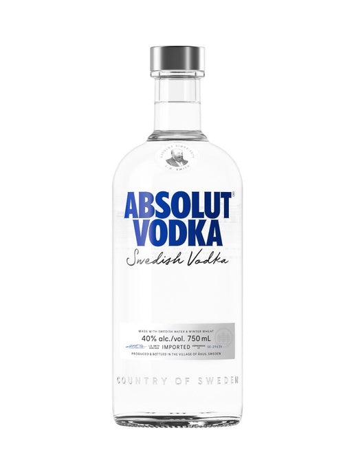 Absolut Vodka 750ml Vodka (40% ABV) - BAR 24 - Absolut