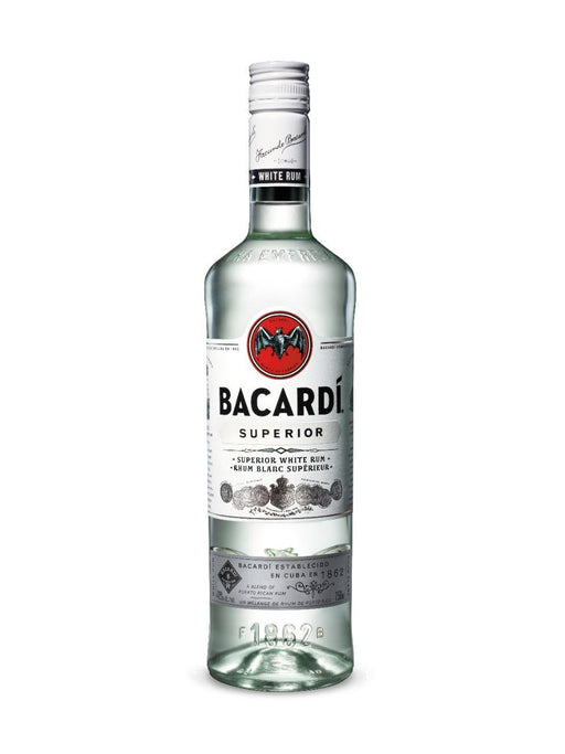 Bacardi Superior White Rum 750ml (40% ABV) - BAR 24 - Bacardi