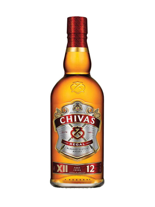 Chivas Regal 12 Year Old Scotch Whisky 750ml (40% ABV) Chivas Regal Whiskey BAR 24
